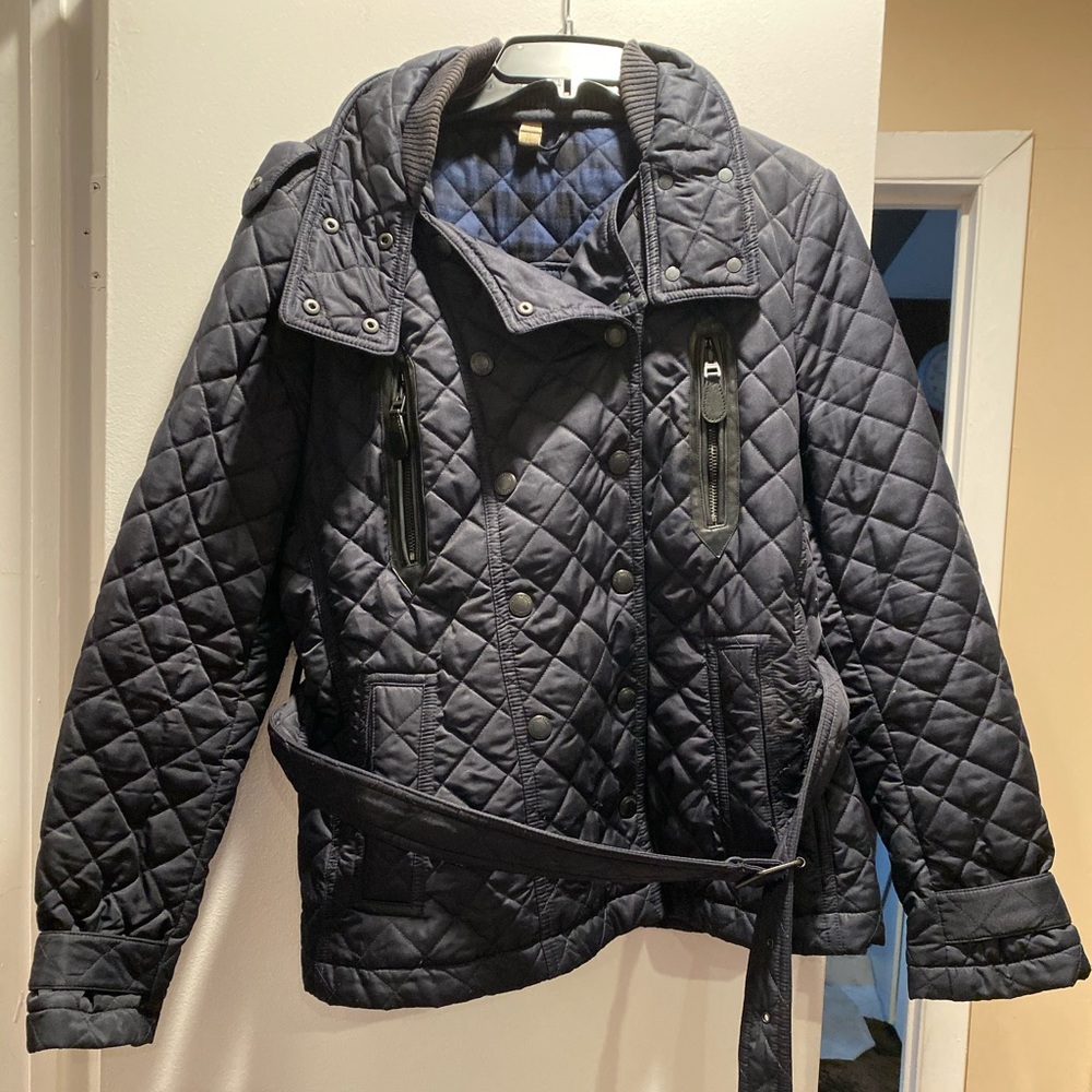 Burberry Brit quilted jacket XL Navy